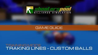 Training Mode  Custom Place Balls  Traking Lines [upl. by Atirec106]