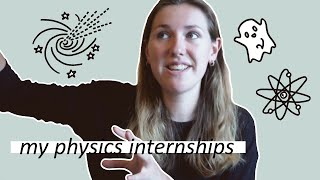 my physics internships explaining my projects and how I got to do them [upl. by Buchalter]