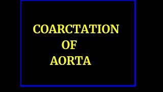 Coarctation of aorta [upl. by Hakim]