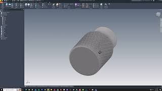 How To Make Geometry Knurls In Autodesk Inventor [upl. by Michon960]