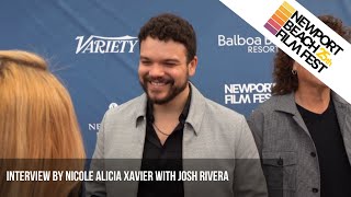 Interview with Josh Rivera — Newport Beach Film Honors X Variety’s Actors to Watch [upl. by Stempien]