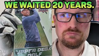 2024 Upper Deck Flagship Golf Cards Box Break and Review [upl. by Kavanaugh]