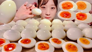 ASMR Boiled Egg【Mukbang Eating Sounds】【English subtitles】 [upl. by Nadya]