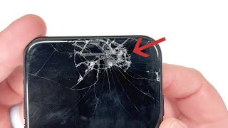 How to Repair a cracked iPhone SE or iPhone 8 Screen  Easy Fix [upl. by Eamon]