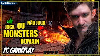 Monsters Domain  Joga ou não joga Vale seu tempo PC GamePlay [upl. by Ettenig]