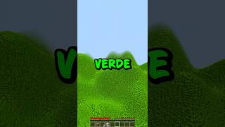 MINECRAFT mas se eu olhar pra cor VERDE o video acaba shorts [upl. by Hras]