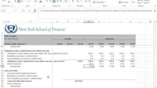 Modeling a Debt Schedule [upl. by Kemppe]