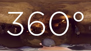 360° VIDEO  Naracoorte Caves  Victoria Fossil Cave Tour [upl. by Linzy239]