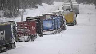 Schneechaos in Skandinavien  Hochwasser in Mitteleuropa [upl. by Anayek309]