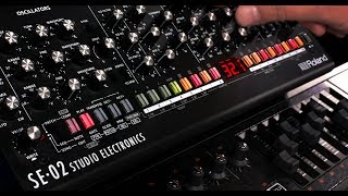 Overview of the Roland SE02 Analog Synthesizer [upl. by Savdeep430]