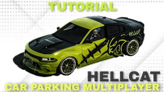 HELLCAT NEW  TUTORIAL  Car parking multiplayer [upl. by Wons]