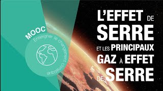 L’effet de serre  Les principaux gaz à effet de serre [upl. by Gnem377]