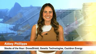 Stocks of the Hour DroneShield Genetic Technologies Cauldron Energy [upl. by Paquito]