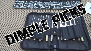 439 Review Chinese Dimple Lock Pick Kit [upl. by Xanthus]