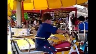 Bobby rides a motorcycle at the LA County Fair 2014 [upl. by Ardnoid]