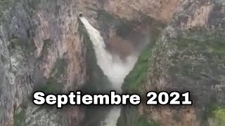 Así lució las compuertas de la presa de Zimapán  Septiembre 2021 [upl. by Vladimar343]