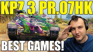 Best Games with KPz 3 Pr07HK in World of Tanks [upl. by Dombrowski]