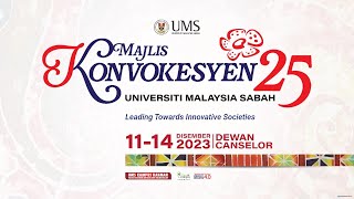 SIDANG 4 MAJLIS KONVOKESYEN UNIVERSITI MALAYSIA SABAH KALI KE25 [upl. by Ynattir]