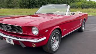 1966 Ford Mustang Convertible [upl. by Roche939]