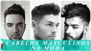 Cabelos masculinos na moda [upl. by Aleyam]