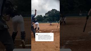 One of my favorite plays 🔥💪🥎 softball pitcher catcher shorts [upl. by Rengaw]