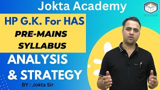 HP GK Syllabus Analysis and Strategy  HAS Pre amp Mains [upl. by Willa]