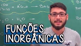 Funções Inorgânicas Bases ou Hidróxidos  Química  Descomplica [upl. by Luba]