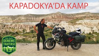 Africa Twin ile Kapadokyada Kamp  Toroslar 2  Deneme Tahtası [upl. by Airotna]