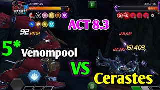 Act 83 Cerastes Boss  Best counter for Cerastes MCOC [upl. by Ailad46]