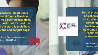 GCON4 MFL Client Testimonial  Cancer Research UK [upl. by Fazeli855]