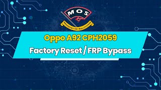 Oppo A92 CPH2059 Factory Reset and FRP Bypass Proof 1 CPH2059 [upl. by Mandell]