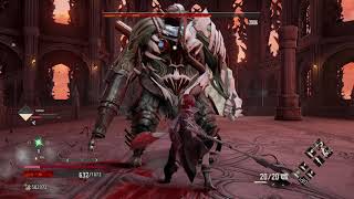 CODE VEIN Cannoneer and Blade Bearer boss fight [upl. by Aronoff535]