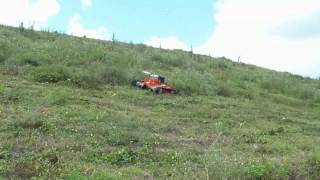 Landfill Slope Mowing [upl. by Anilrahc]