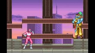 SNES Longplay 274 Mighty Morphin Power Rangers [upl. by Oilicec741]