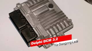 Delphi DCM 32 using Ktag BDM [upl. by Veats976]