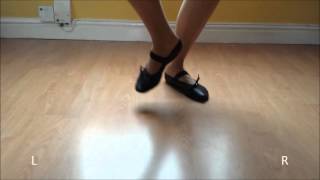 Scottish Country Dancing  Pas de basque step [upl. by Crofoot]