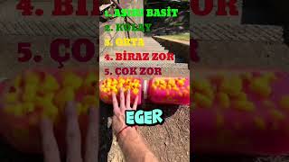 BENİMLE AYNI KELİMEYİ SÖYLERSEN ELENİRSİN  kelime tahmini storytime slime diy shorts [upl. by Eichman625]