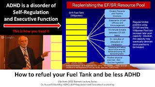 This is how you treat ADHD based off science Dr Russell Barkley part of 2012 Burnett Lecture [upl. by Shiller473]