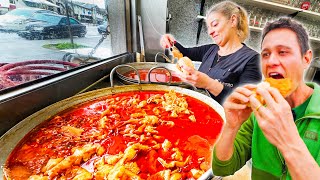 Portugal Street Food 🇵🇹 KING OF SANDWICHES  Portuguese Food Tour in Porto [upl. by Karim198]