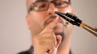 Proper Sax Mouth Placement  Saxophone Lessons [upl. by Feeley]