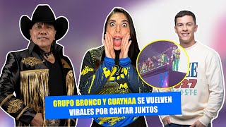 Grupo Bronco y Guaynaa se vuelven virales por cantar juntos [upl. by Abana]