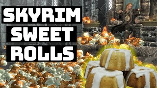 HOW TO MAKE SWEET ROLLS FROM SKYRIM [upl. by Aikrahs]