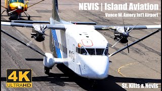 Engine Start  Air Cargo Carriers Short 360  Departing Nevis For St Kitts  Eastern Caribbean [upl. by Stedmann]