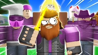 THE BIGGEST PURPLE TEAM COLLAB Arsenal Roblox [upl. by Anthia]