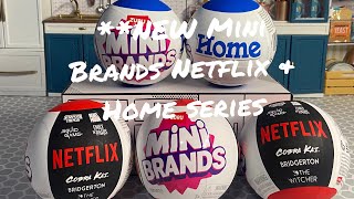 NEW Mini Brands Netflix and Home series 🤭 [upl. by Suilenrac]