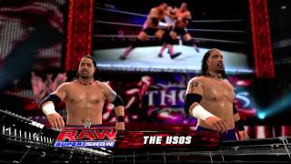 The Usos make their entrance in WWE 13  Official [upl. by Innes]