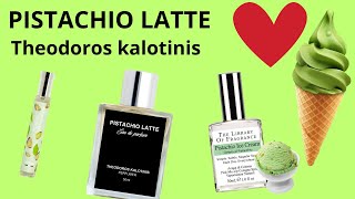 PARFUM PISTACHIO LATTE❤️❤️❤️ TEODOROS KALOTINIS🥰🥰🥰🥰 [upl. by Thomasa846]