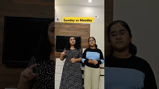 Sunday vs Monday viralvideo [upl. by Nagah]