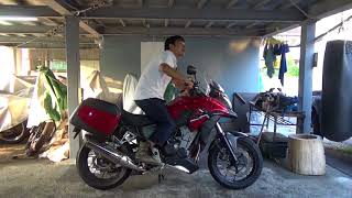 HONDA400XABS参考動画：400ccのアドベンチャーツアラー [upl. by Aissenav]