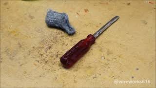 Millers Falls Screwdriver Restoration [upl. by Vanhook835]